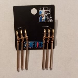 One Piece Roronoa Zoro Earrings